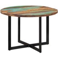 Dining Table 110x75 cm Solid Wood Reclaimed