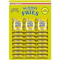 Smiths Savoury Snacks Scampi and lemon Fries Carded Pub Favourites Snacks,...