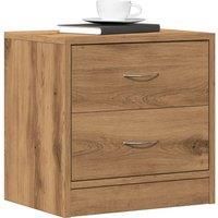 Bedside Cabinet Artisian Oak 40x30x40 cm Engineered Wood