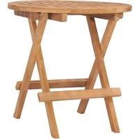 Folding Garden Table 50x50x50 cm Solid Teak Wood