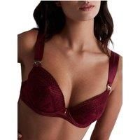 Aubade Magnetic Spell Moulded Plunge Bra Underwired Non Padded Bras Luxury