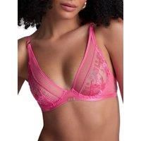 Aubade Rules of Attraction Triangle Plunge Bra Underwired Bras Embroidered