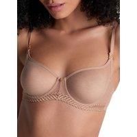 Aubade Sheer Emotion Half Cup Bra Underwired Non Padded Bras Sheer Embroidered