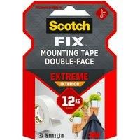 Scotch-Fix Extreme Interior Mounting Tape PGS05-1918-P, 19mmx1,8m, 1 roll/pack (Packaging May Vary)