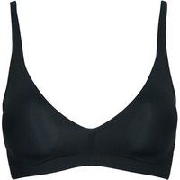 Athena  ESSENTIEL TRIANGLE  women's Triangle bras and Bralettes in Black