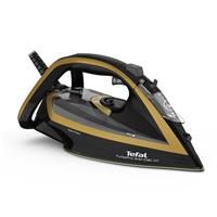 TEFAL Ultimate Turbo Pro Anti-Scale FV5696G0 Steam Iron – Black & Gold - Currys