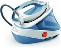 Tefal High Pressure Steam Generator Iron, 2700W, 580g/min Steam Boost, 7.6 Bar Pressure, GV9710 Pro Express Ultimate II, Blue & White
