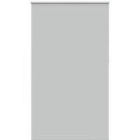 Roller Blind Blackout Light Grey 120x210 cm Fabric Width 116.6 cm Polyester