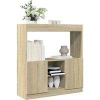 Highboard Sonoma Oak 92x33x100 cm Engineered Wood