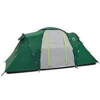 Coleman Vis-a-Vis Spruce Falls 4 Plus Tent - Green/Grey, One Size