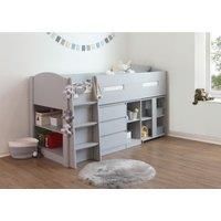 Flintshire Billie Mid Sleeper Bed Grey