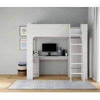 Flintshire Eden High Sleeper Bed Grey