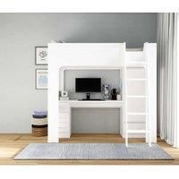 Flintshire Eden High Sleeper Bed White
