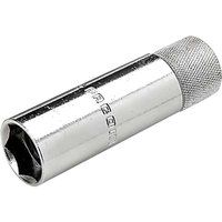 Facom 3/8" Drive Spark Plug Socket with Retainer 3/8" 16mm 90mm