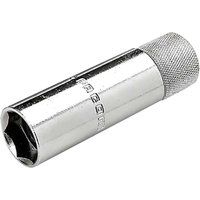 Facom 3/8" Drive Spark Plug Socket with Retainer 3/8" 16mm 250mm