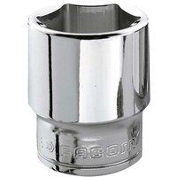 Facom J.22H Hexagon Socket, 3/8" Square Drive, 22mm