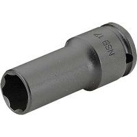 Facom 1/2" Drive Deep Thin Wall Hexagon Impact Socket 1/2" 16mm