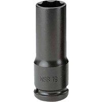 FACOM NSB.19 NSB 1/2" Drive Long-Reach Metric Thin-Wall 6-Point Impact Socket, 19 mm Size