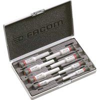 Facom AEF.J6 Micro Tech Screwdriver Set, 8 Pieces