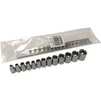 Facom R.40E - Set of 13 6 Sided Sockets
