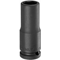 FACOM NS.18LA NS.La 1/2" Drive Long-Reach Metric 6-Point Impact Socket, 18 mm Size