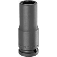 FACOM NS.19LA NS.La 1/2" Drive Long-Reach Metric 6-Point Impact Socket, 19 mm Size