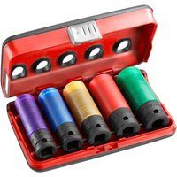 Facom Comp 5 VASOS IMPACTO ALU 15-17-19-21-22MM NSI.5LPB