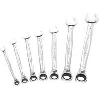 Facom 467R 7 Piece Ratchet Combination Spanner Set