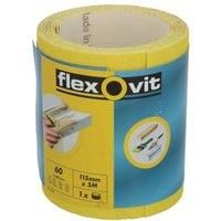 Flexovit High Performance Sanding Roll 115mm 5m 60g