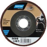 Norton Rapid Strip Paint & Varnish Abrasive Disc  115mm