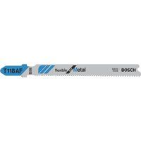 Bosch 2608634694 Flexible Metal Jigsaw Blade, Silver, Pack of 3