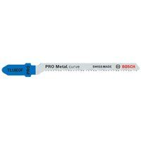 Bosch 2608634237 Flexible Metal Jigsaw Blade, Bleu/Gris, Pack of 5