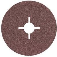 Bosch 2 608 605 466 – Fibre Grinder Disc for Angle Grinders, Corundum – 115 mm, 22 mm, 60 (Pack of 1)