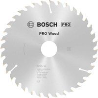 Bosch 1x PRO Wood Circular Saw Blade for Corded Hand-Held Circular Saws (for Softwood, Hardwood, Ø mm, Professional Accessory Hand-Held Circular Saw)