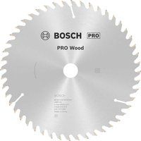 Bosch 2608640614 Optiline Wood Circular Hand Saw Blade, 190mm x 2.6mm x 20mm, 48 Teeth, Silver