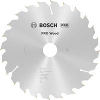 Bosch 2608640621 Optiline Wood Circular Hand Saw Blade, 210mm x 2.8mm x 30mm, 24 Teeth, Silver