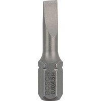 Bosch 2607001459 Extra Hard Screwdriver Bit, 0.6mm x 4.5mm, 25mm Length, Blue