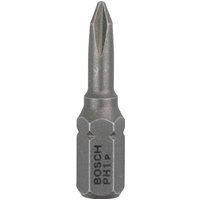 Bosch 2607001508 Extra Hard Screwdriver Bit, Ph 1, 25mm Length, Blue