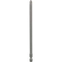 Bosch 2607001540 Extra Hard Screwdriver Bit, Ph 2, 152mm Length, Blue