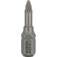 Bosch 2607001557 Extra Hard Screwdriver Bit, Pz 1, 25mm Length, Blue