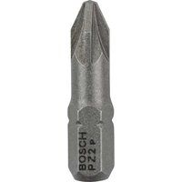 Bosch 2607001561 Extra Hard Screwdriver Bit, Pz 2, 25mm Length, Blue