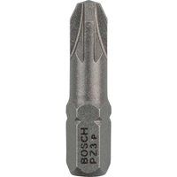 Bosch 2607001564 Extra Hard Screwdriver Bit, Pz 3, 25mm Length, Blue