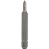 Bosch 2607001569 Extra Hard Screwdriver Bit, Pz 1, 51mm Length, Blue