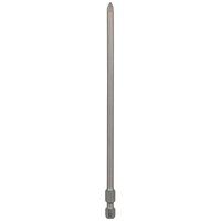 Bosch 2607001587 Extra Hard Screwdriver Bit, Pz 1, 152mm Length, Blue