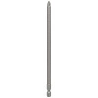 Bosch 2607001588 Extra Hard Screwdriver Bit, Pz 2, 152mm Length, Blue