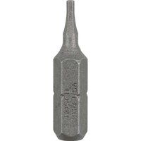 Bosch 2607001716 Extra Hard Screwdriver Bit, Is 1.5, 25mm Length, Blue