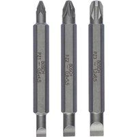 Bosch 3 Piece Double Ended Screwdriver Bit Set