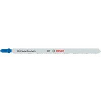 Bosch 2608636335 Flexible Metal Jigsaw Blade, Grey, Pack of 3