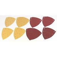 Bosch Wood Assorted Sanding Sheet For Multi Sanders 93mm x 102mm Assorted Pack of 25