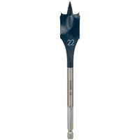 Bosch Flat Wood Drill Bit SPEED Cut Holesaw Self Grab Cut Threaded Tip 6mm-40mm